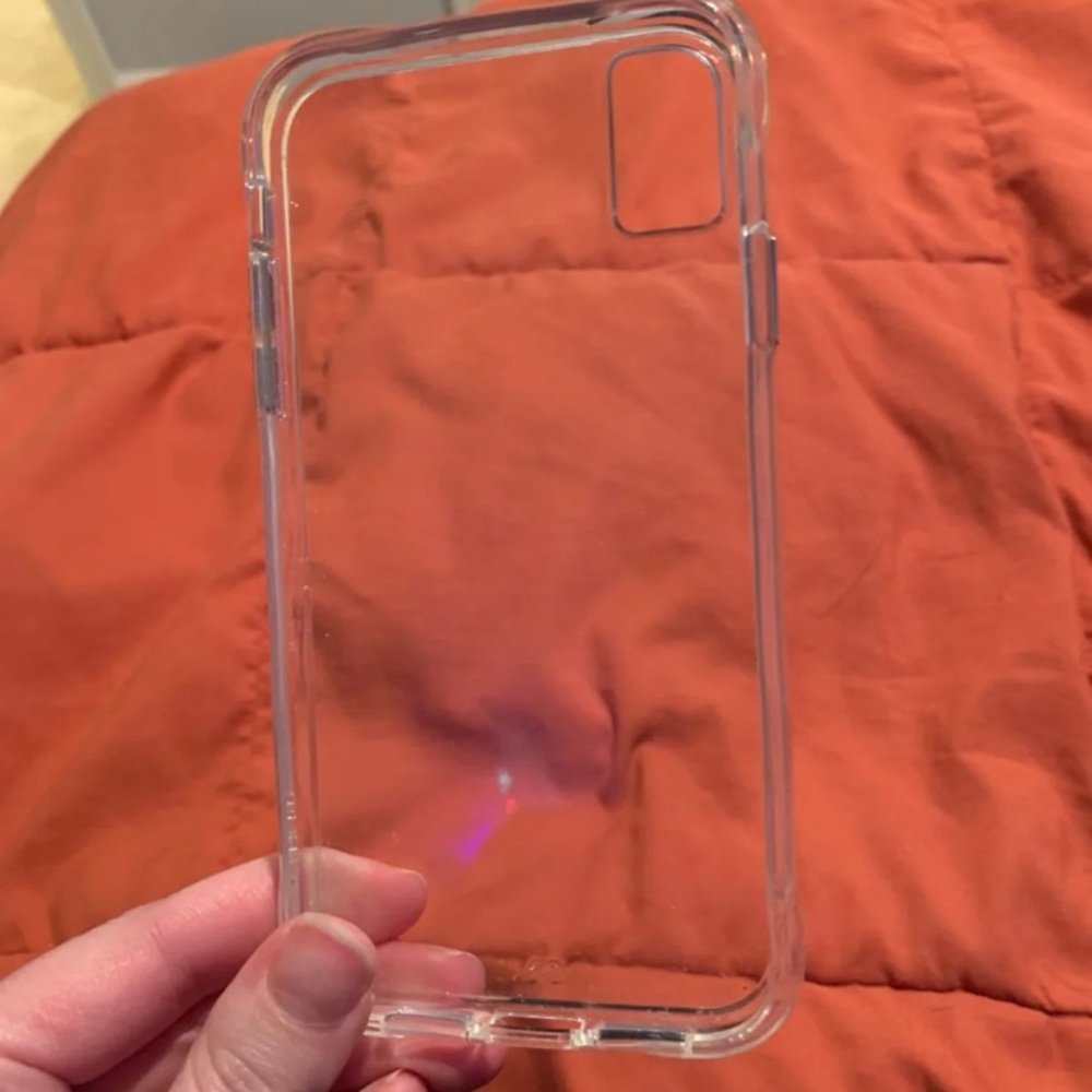 Casetify clear iPhone XR case